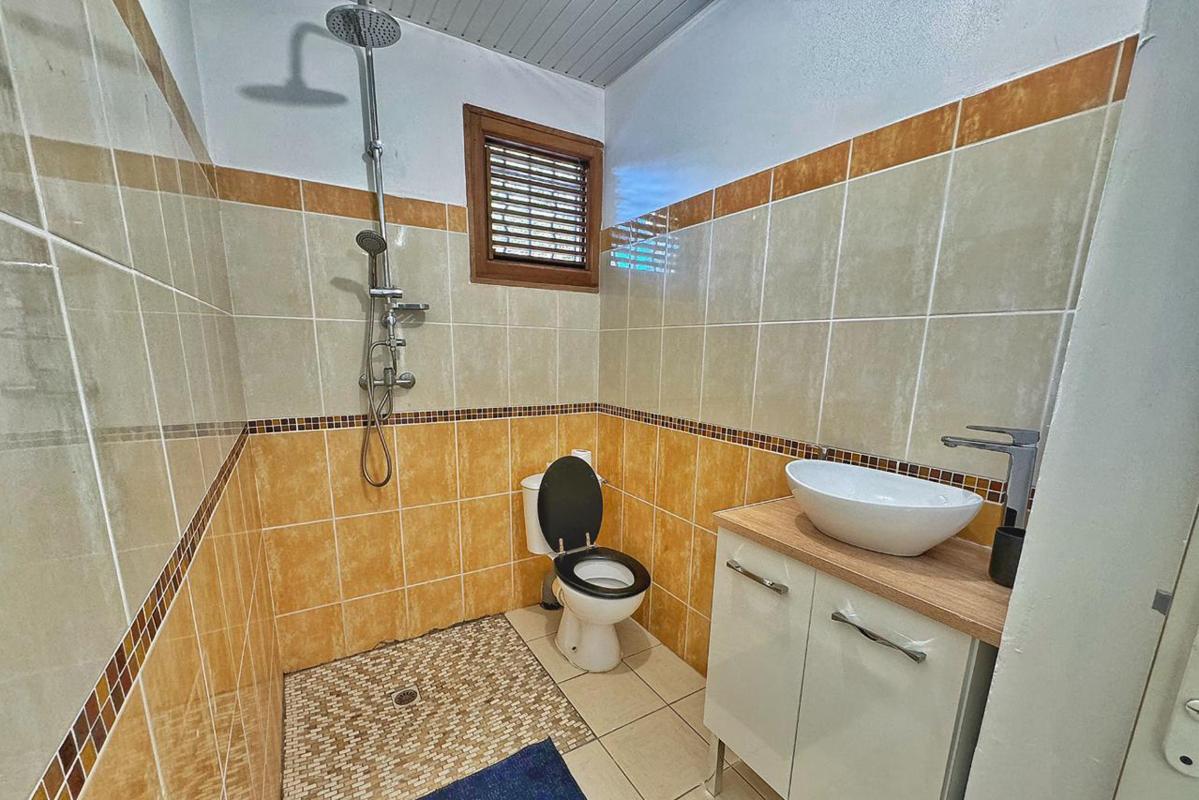 10 Location villa avec piscine sainte luce martinique-salle d eau